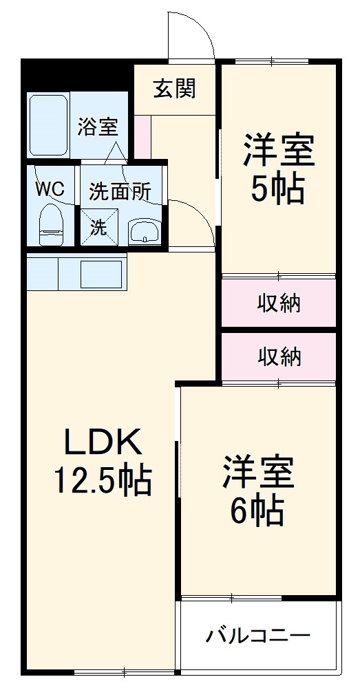メゾンパークアベニューの間取り