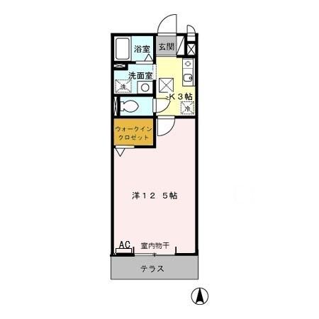 セジュール川崎の間取り