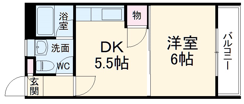 ウインディ蛍池の間取り