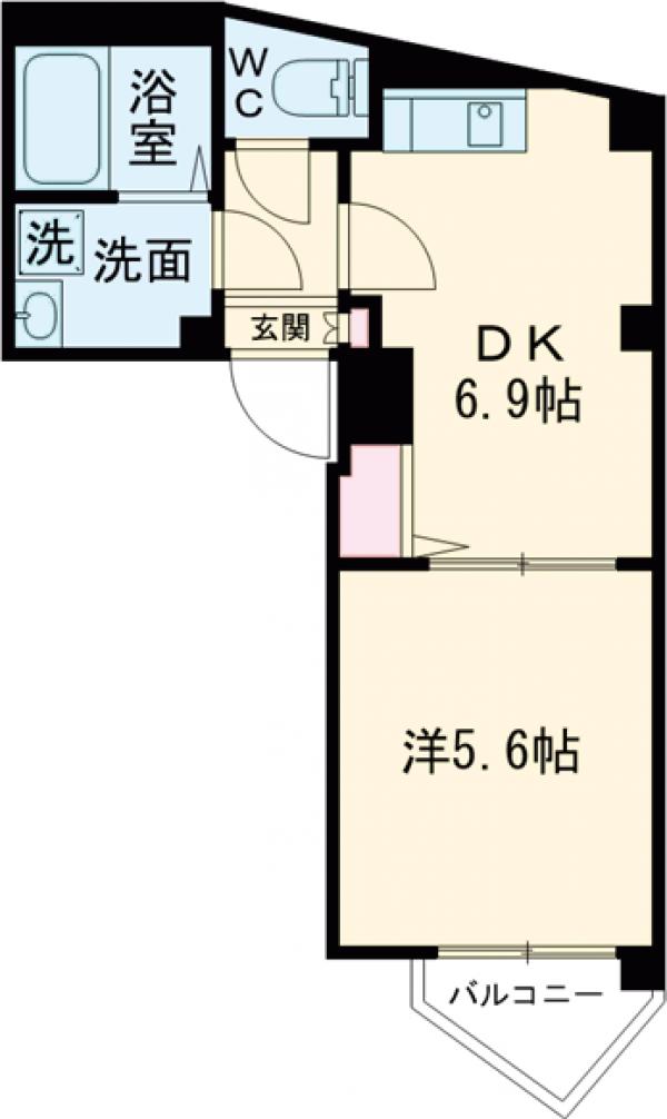 オプンティア大師前の間取り