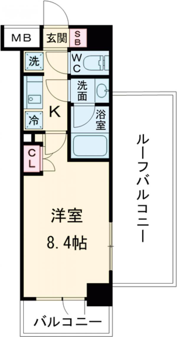 エトワール駒沢大学の間取り