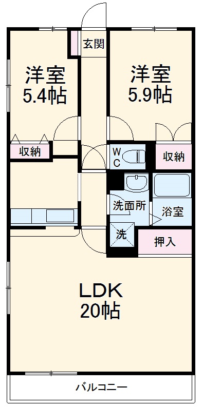 2/6 間取