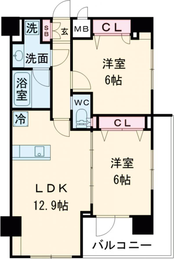 REALIZE千住大橋の間取り