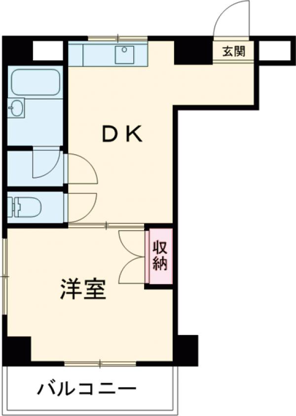 Zion Court 上池台の間取り