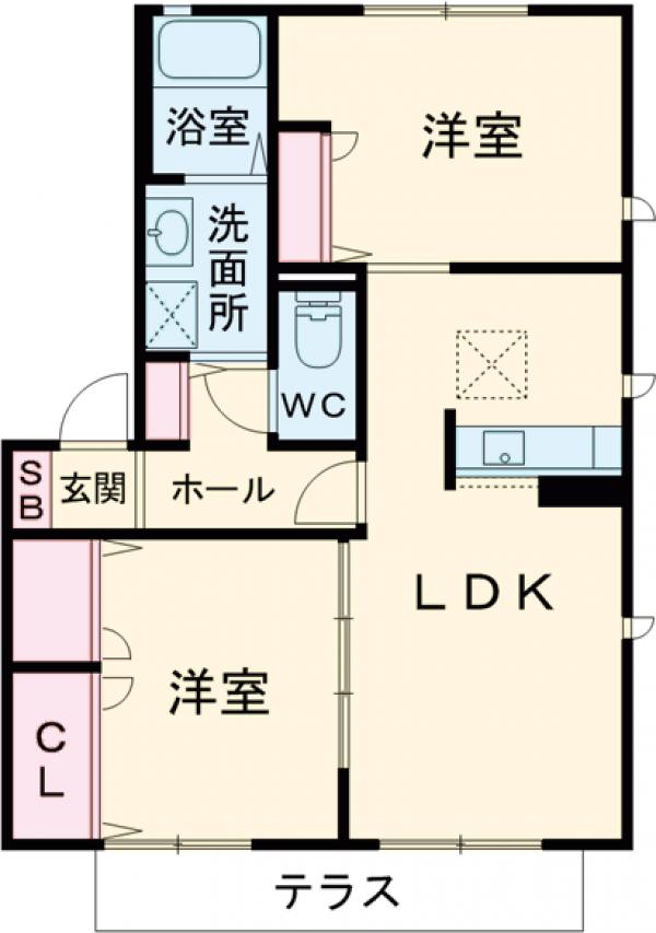 ShaMaison夢源の間取り