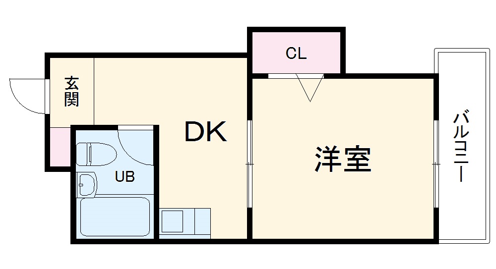 サンライフ末広の間取り