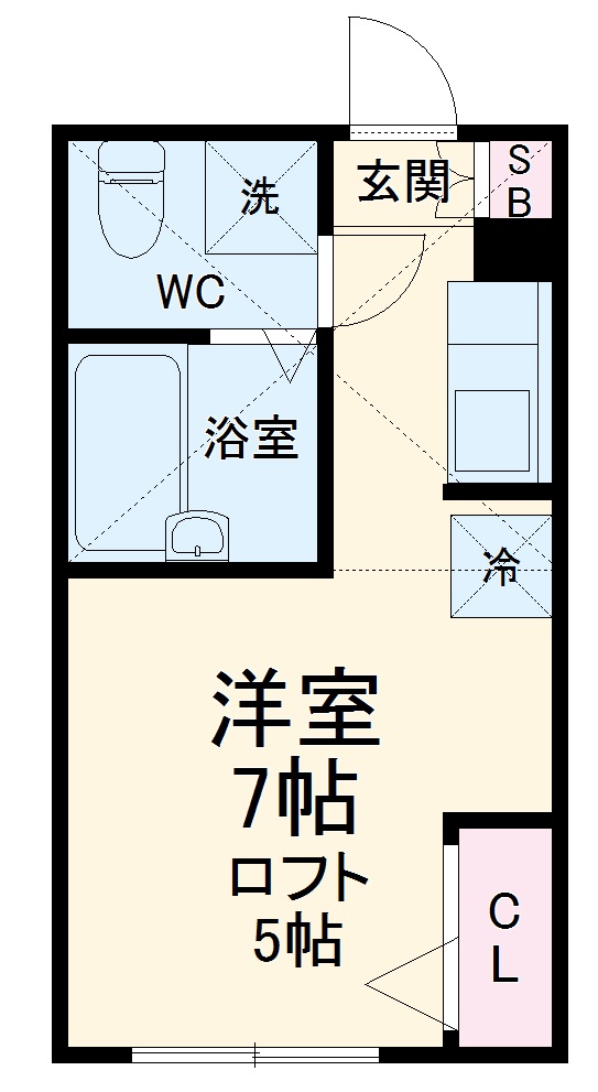 グレイス大口の間取り
