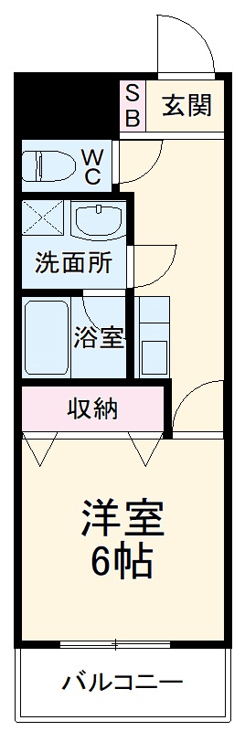レイクビューの間取り