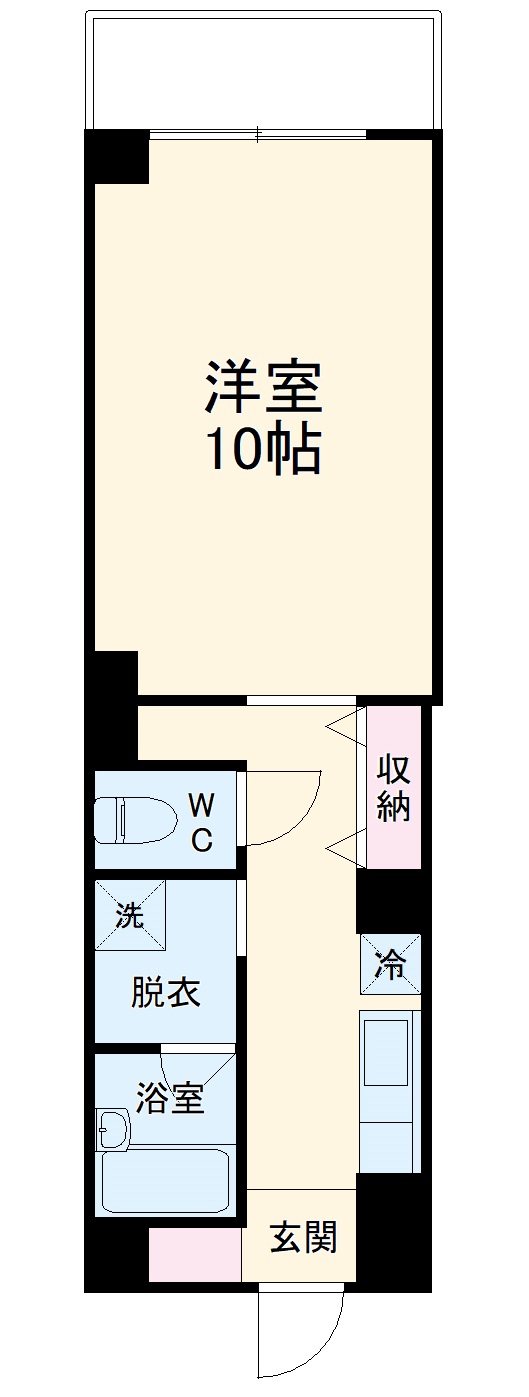タスティ大通り公園の間取り