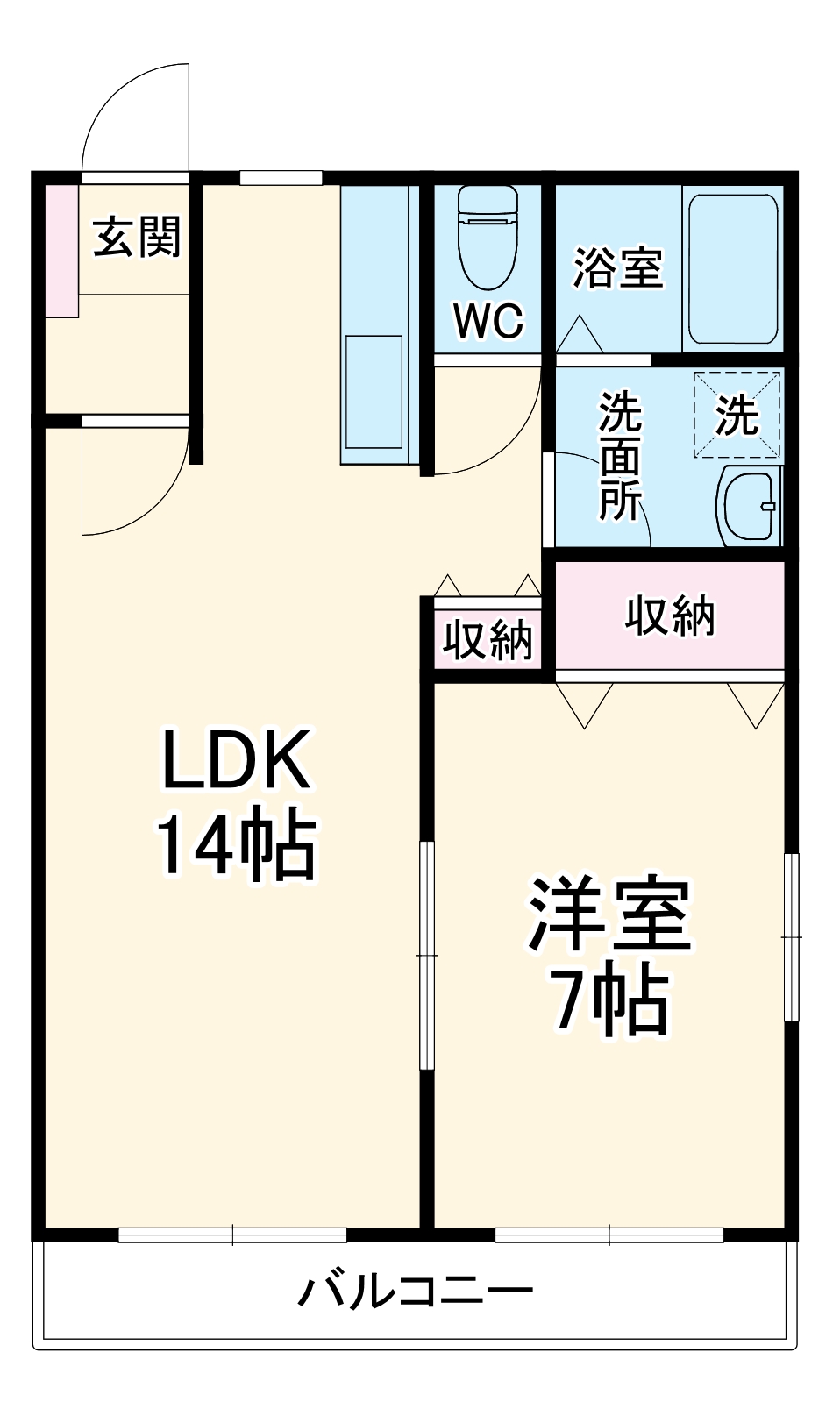シャンボールの間取り