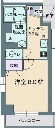 アビターレ平町の間取り