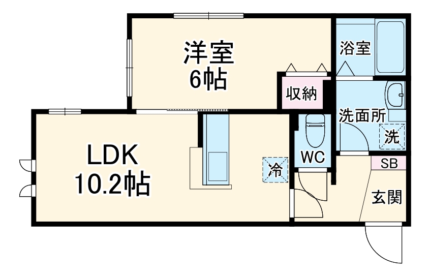 Park Drive Courtの間取り