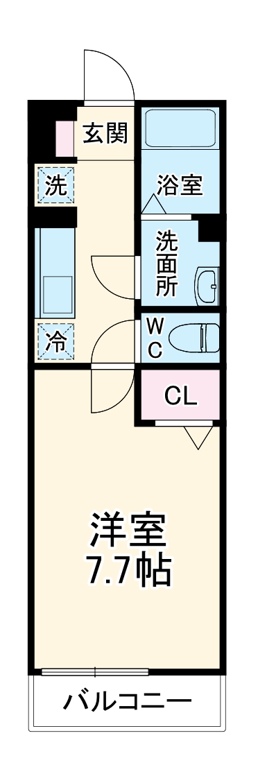 リブリ・グランコート日吉の間取り