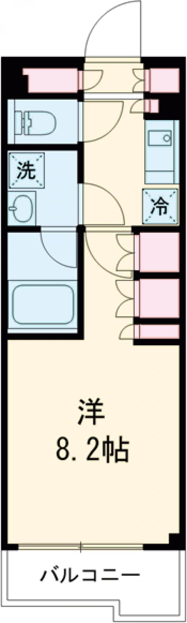 ルーブル武蔵関弐番館の間取り