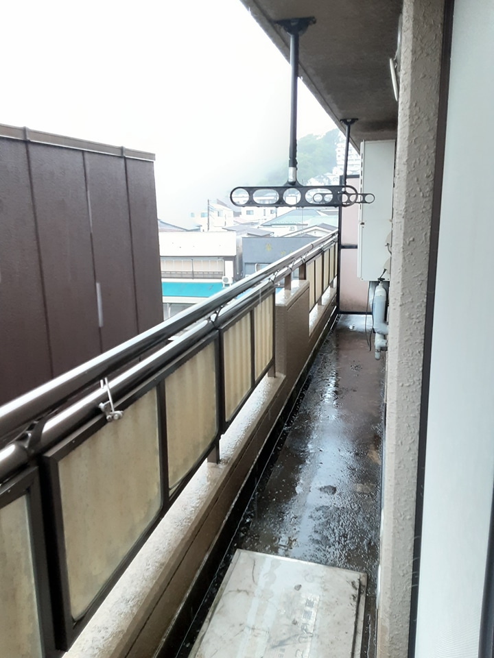 12/19 バルコニー