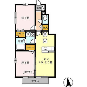 メゾン リーリエの間取り