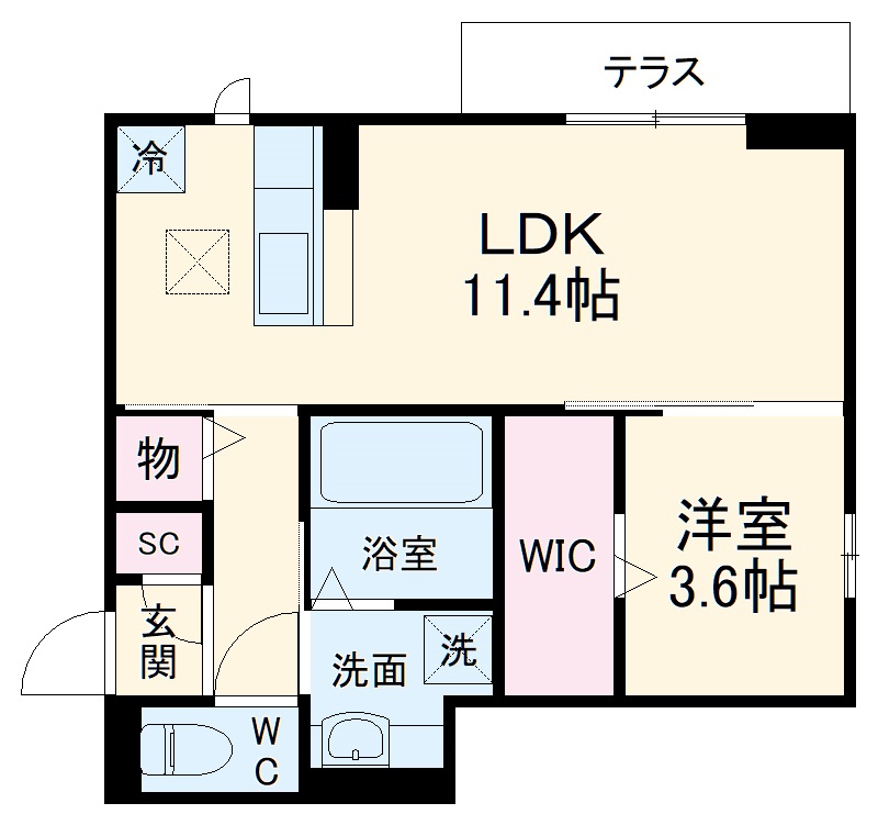 メゾン太閤の間取り