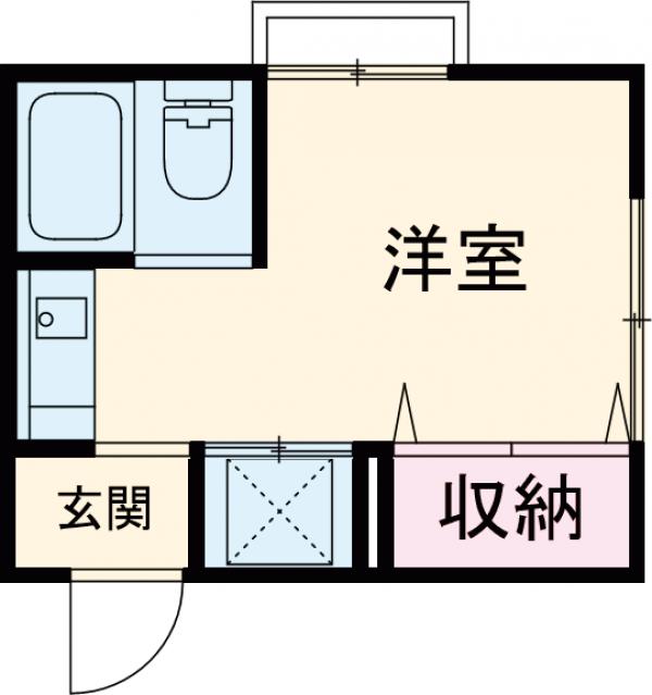 ジョイフルヨコタ2の間取り