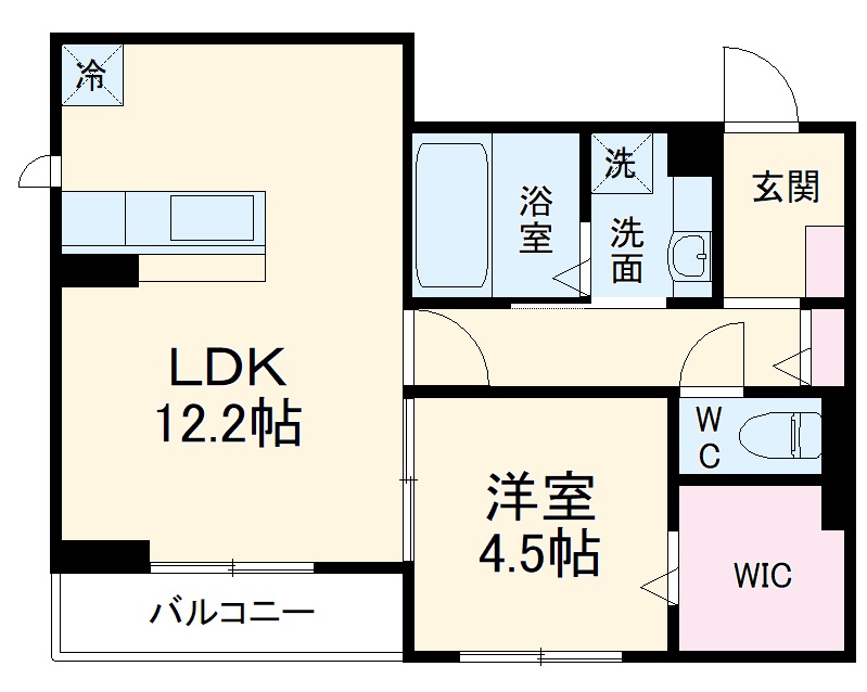 メゾン太閤の間取り
