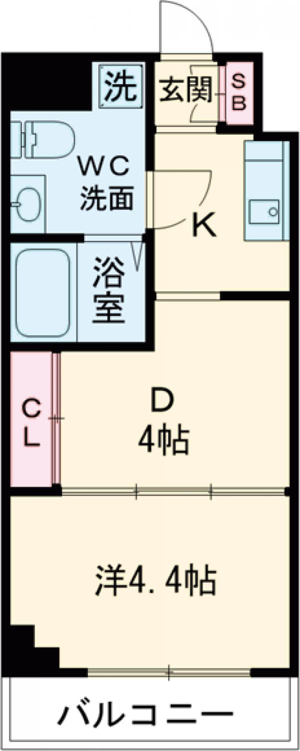 AZEST上板橋Ⅲの間取り