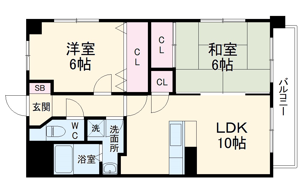 ラミティエの間取り