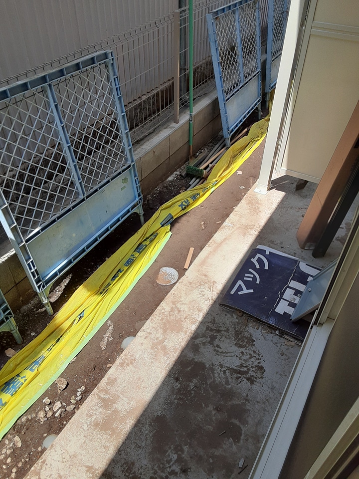 12/30 バルコニー