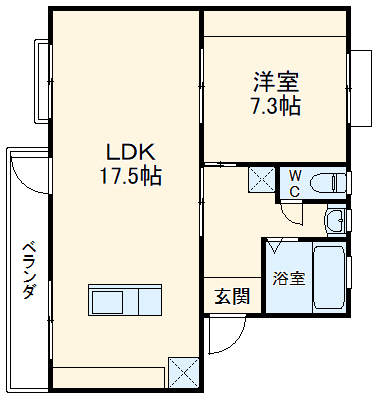 真砂団地の間取り