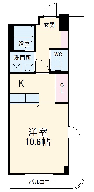 日信ビルの間取り