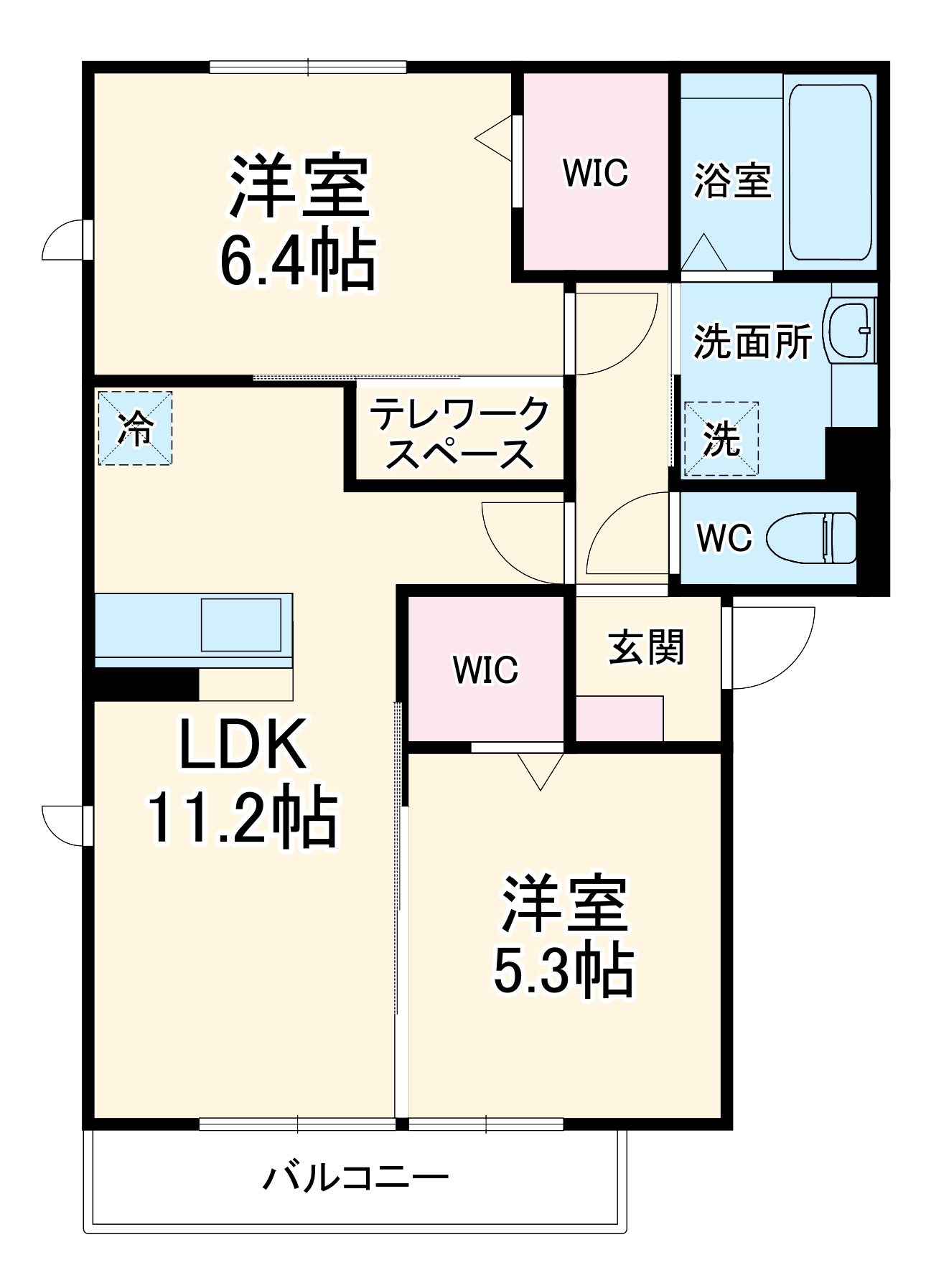 本根通の間取り