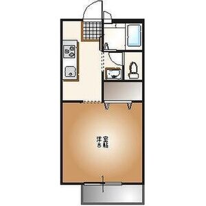 サンイーグル A棟の間取り