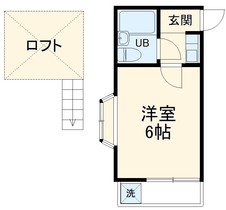 ジュネパレス松戸第57の間取り