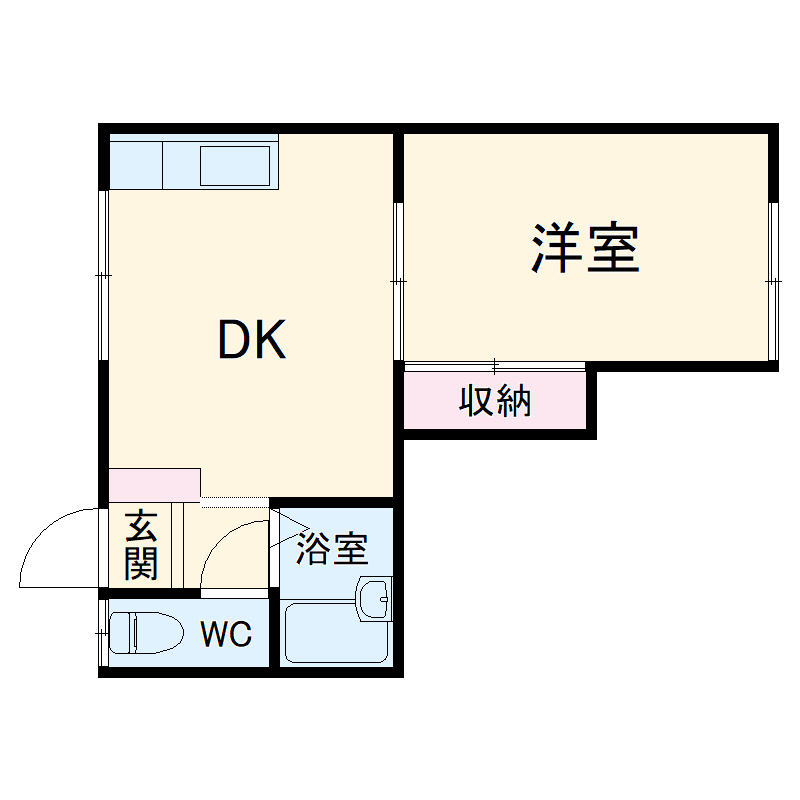 ハイツ村石の間取り