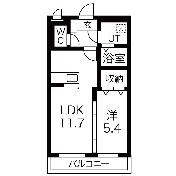 セレッソ ヴィエントの間取り