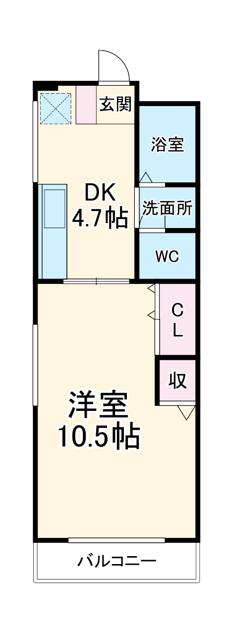 ヴィレッヂ本願寺の間取り