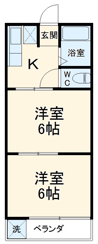 若林ビルの間取り