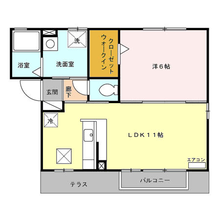 ドミールノアの間取り