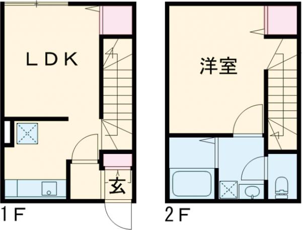 LEGALAND目黒大岡山の間取り