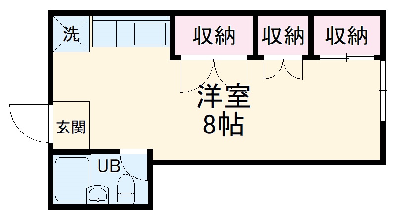 サンハイツの間取り