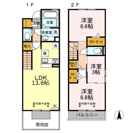 パームスの間取り