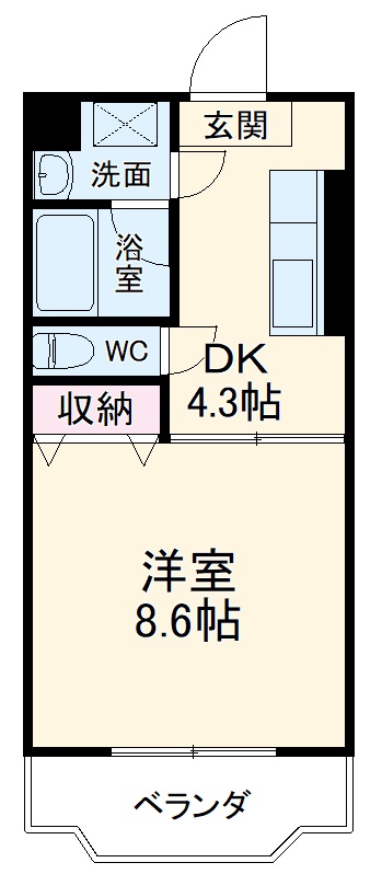 さくら壱番館の間取り