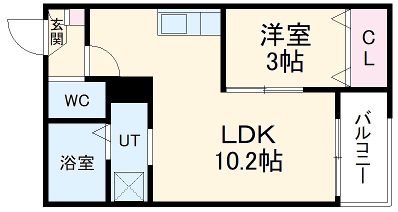 Warren nakashiota Ⅳの間取り