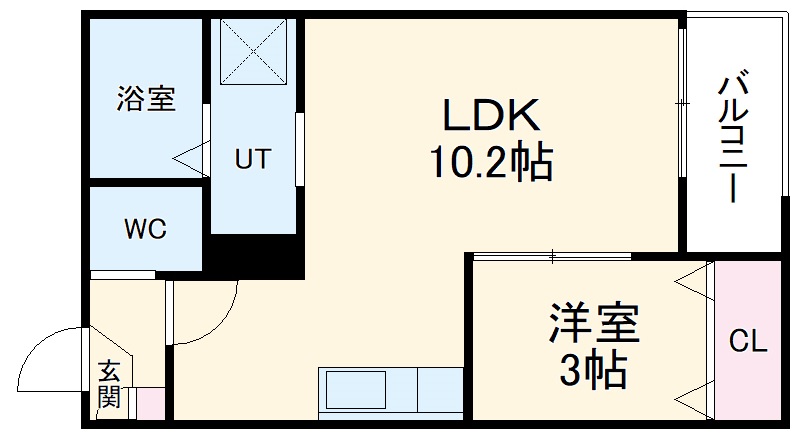 Warren nakashiota Ⅶの間取り