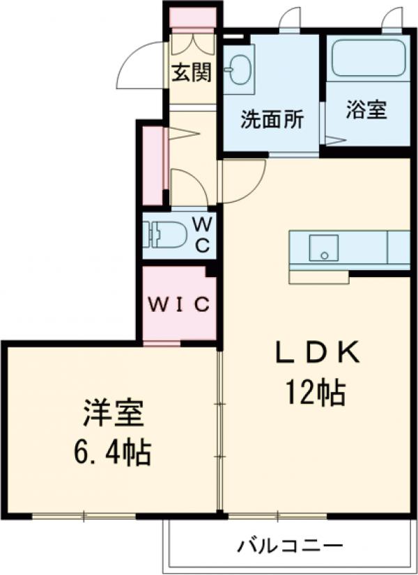 ブランエール　Ｉの間取り