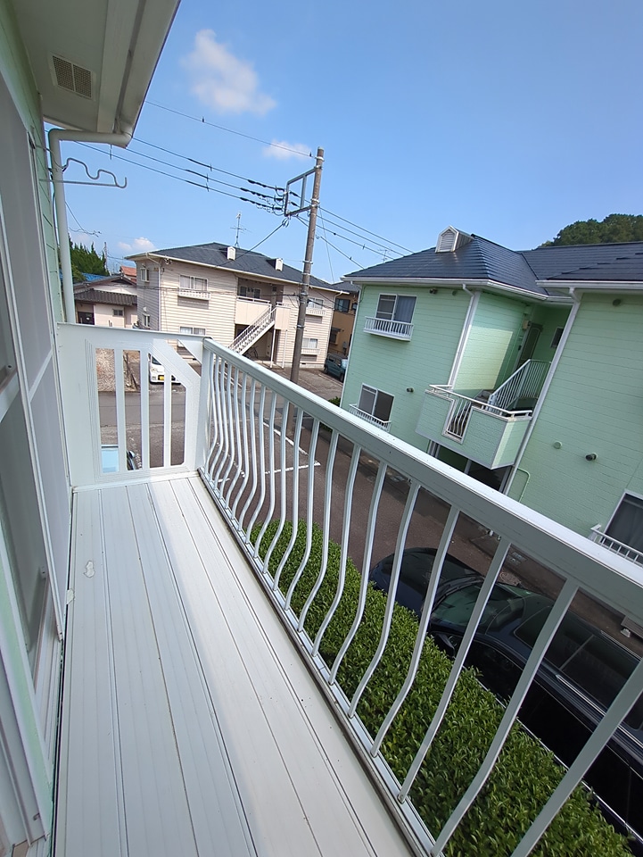12/15 バルコニー