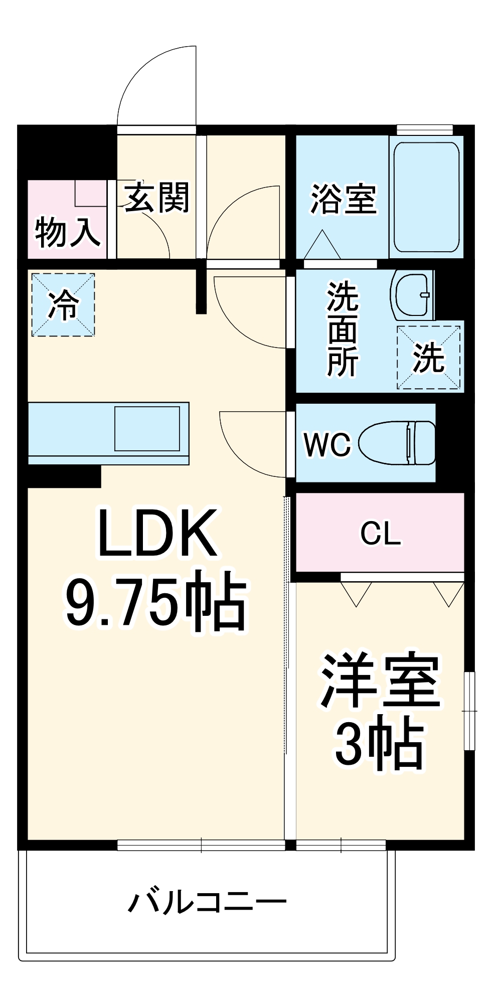 カンピエーレの間取り