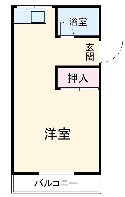 コーポみどりの間取り