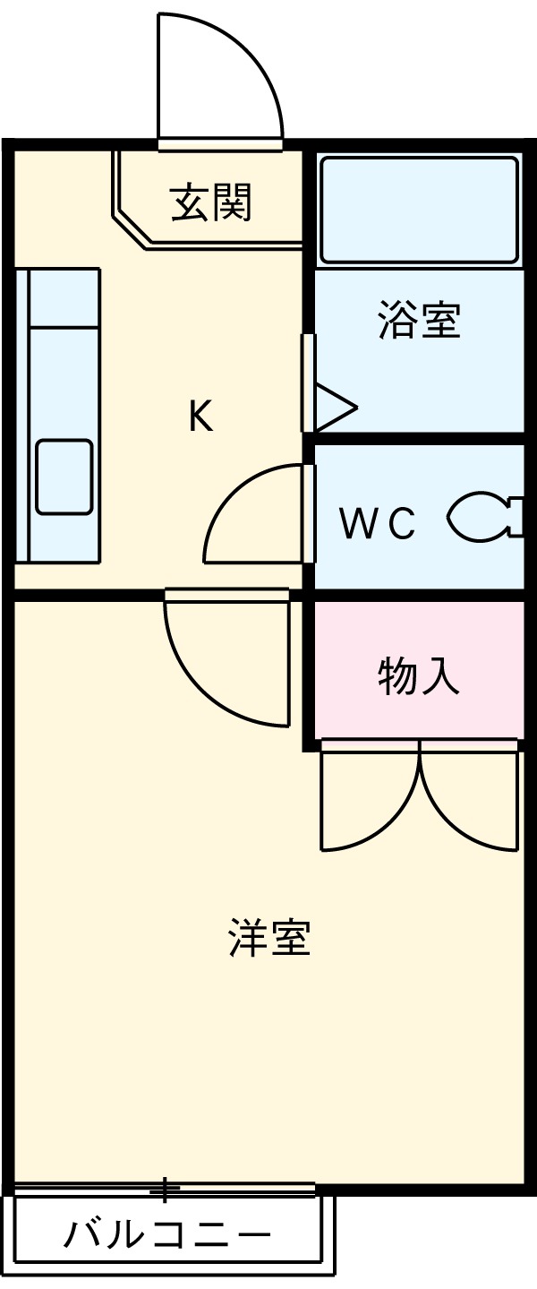 メゾン川口の間取り