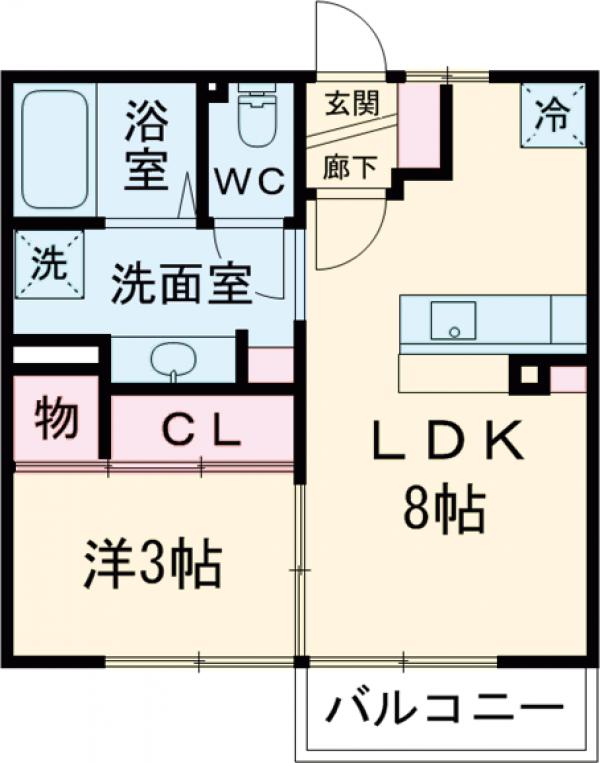 パインウッドの間取り