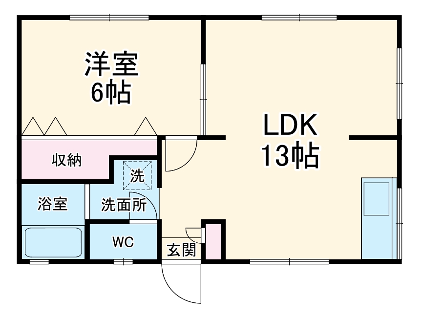 ACEハイムの間取り