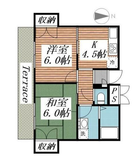フローレンス江南の間取り